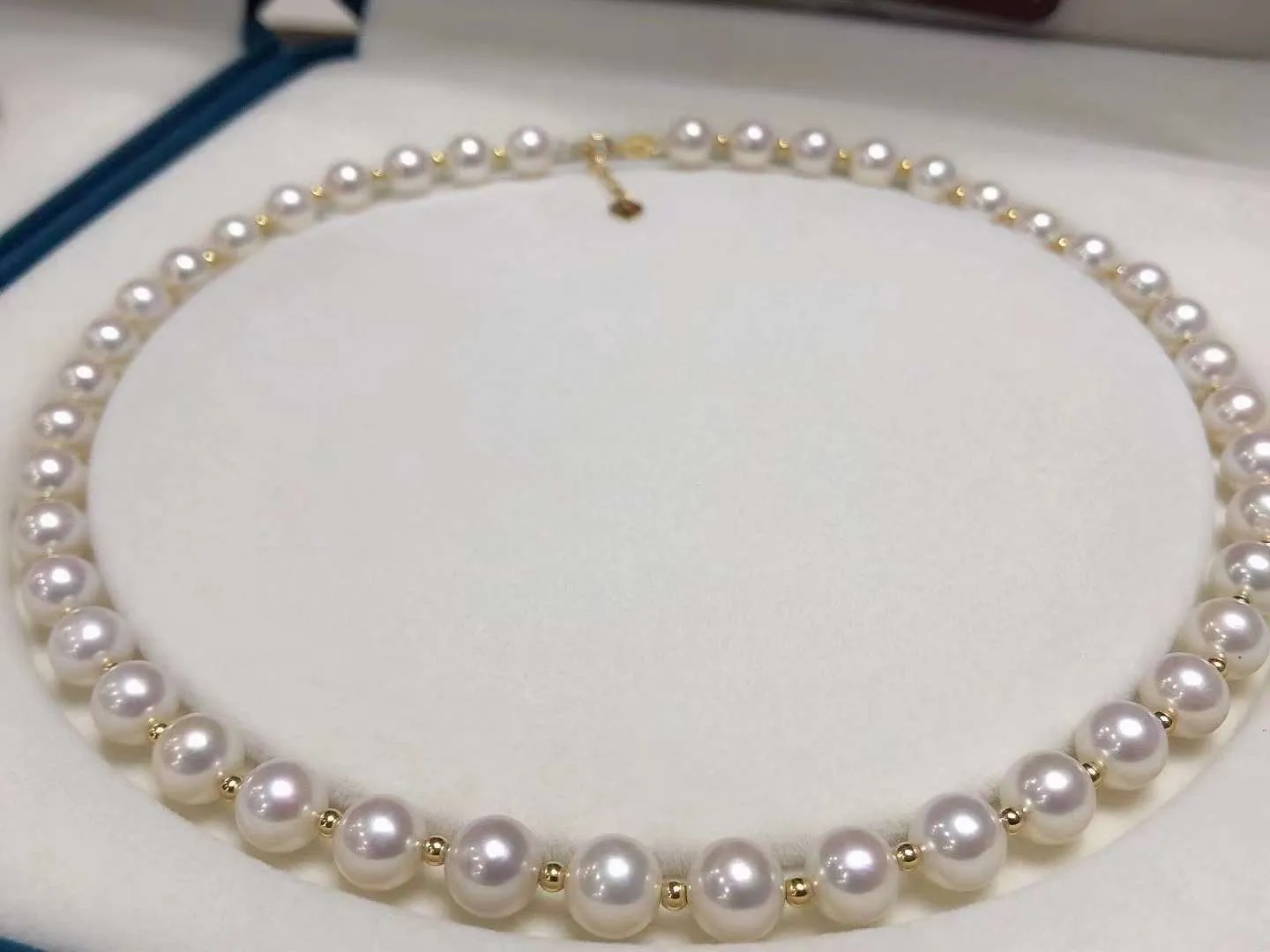 18K Gold Freshwater Pearls Necklaces - TS018