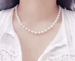 18K Gold Freshwater Pearls Necklaces - TS018