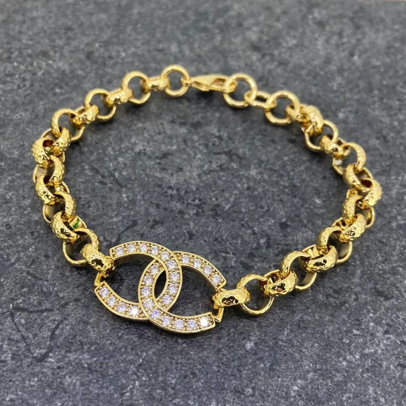 8mm Kids Gold Filled Horseshoe Belcher Bracelet Stones 6/6.5 Inch