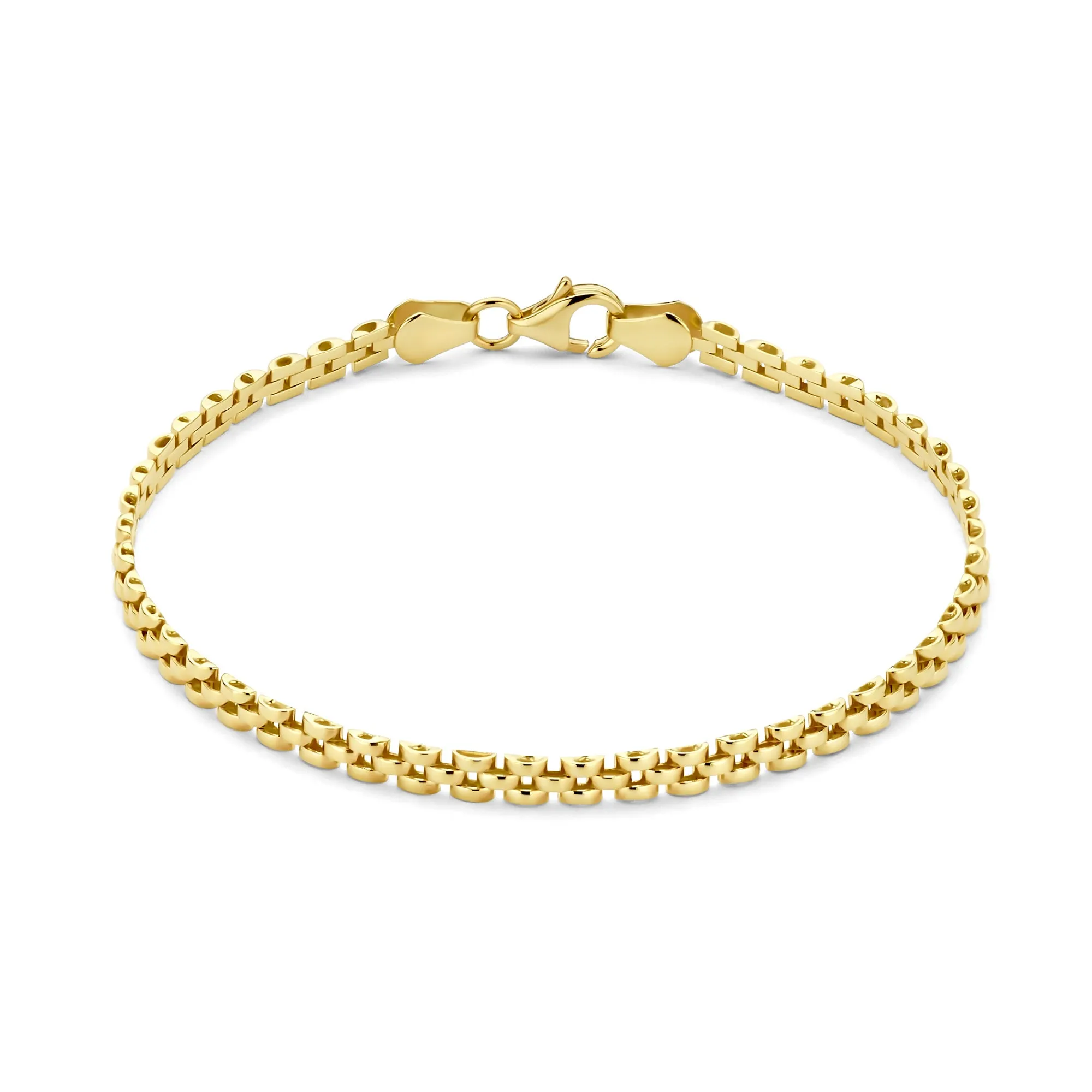 Aidee Rosine 14 karat gold link bracelet