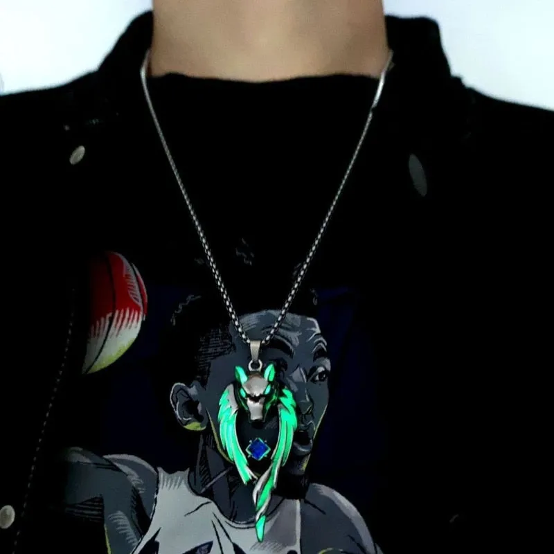 Amazing Glow in the Dark Wolf Necklaces