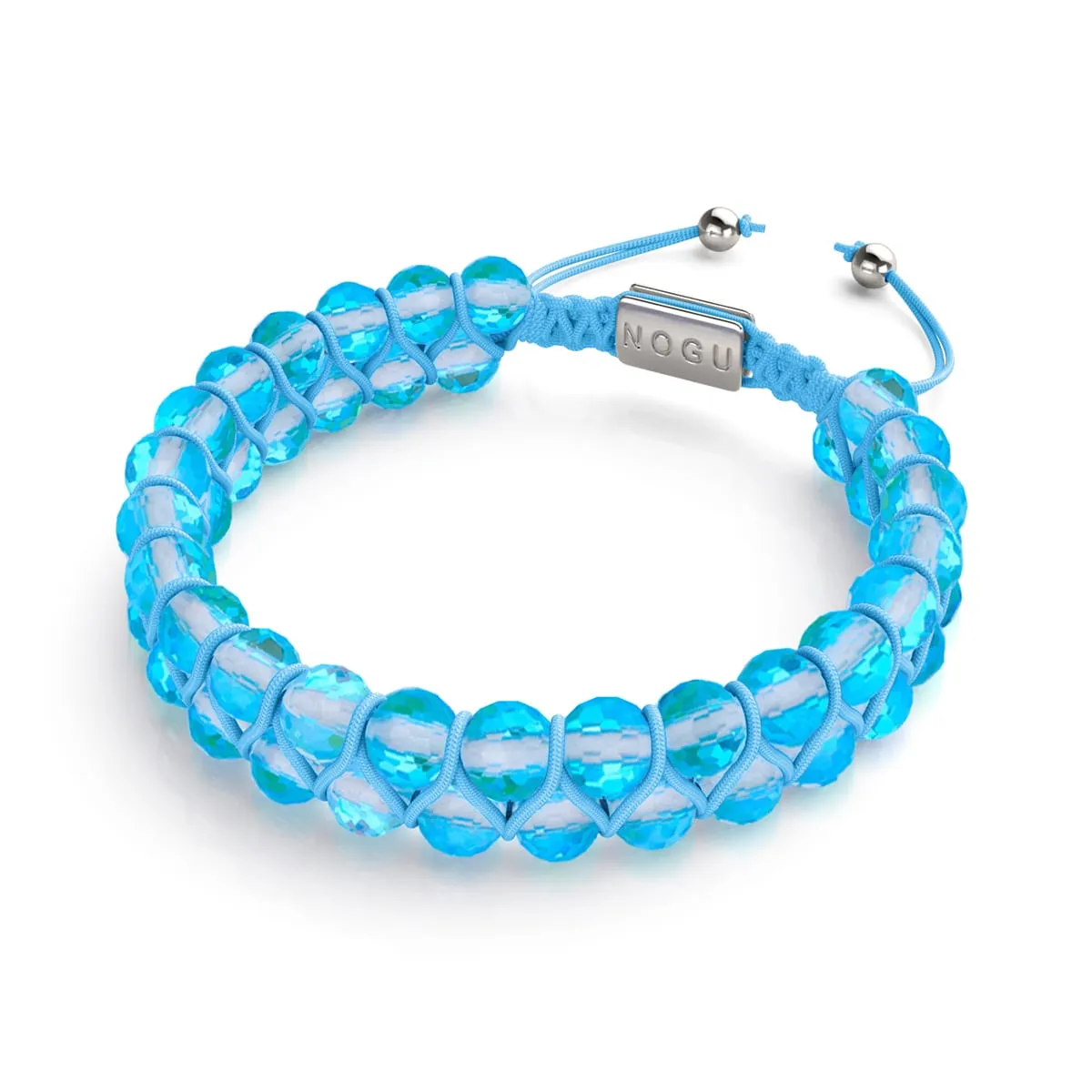 Aquamarine | Silver | Prisma Vitality Bracelet