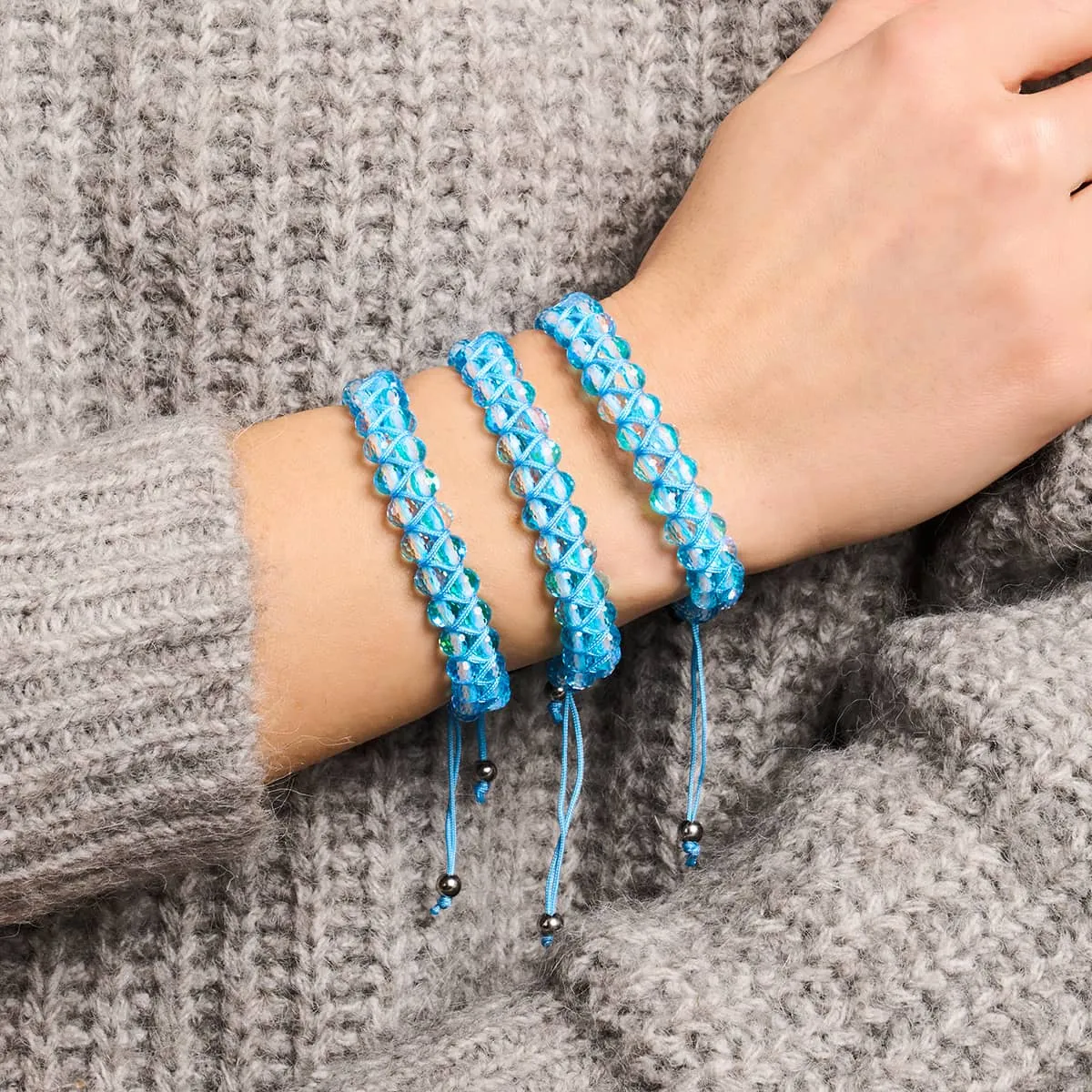 Aquamarine | Silver | Prisma Vitality Bracelet