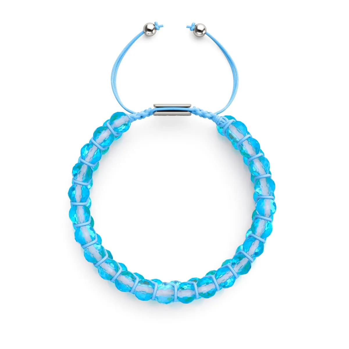 Aquamarine | Silver | Prisma Vitality Bracelet