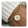 BALL BRACELET GOLD 5MM