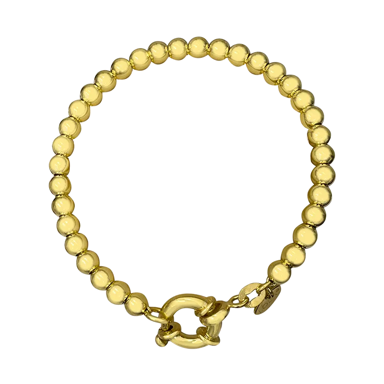 BALL BRACELET GOLD 5MM