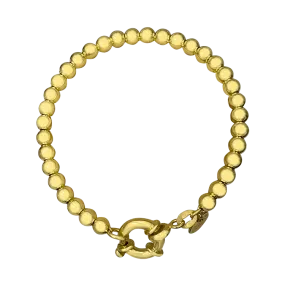 BALL BRACELET GOLD 5MM