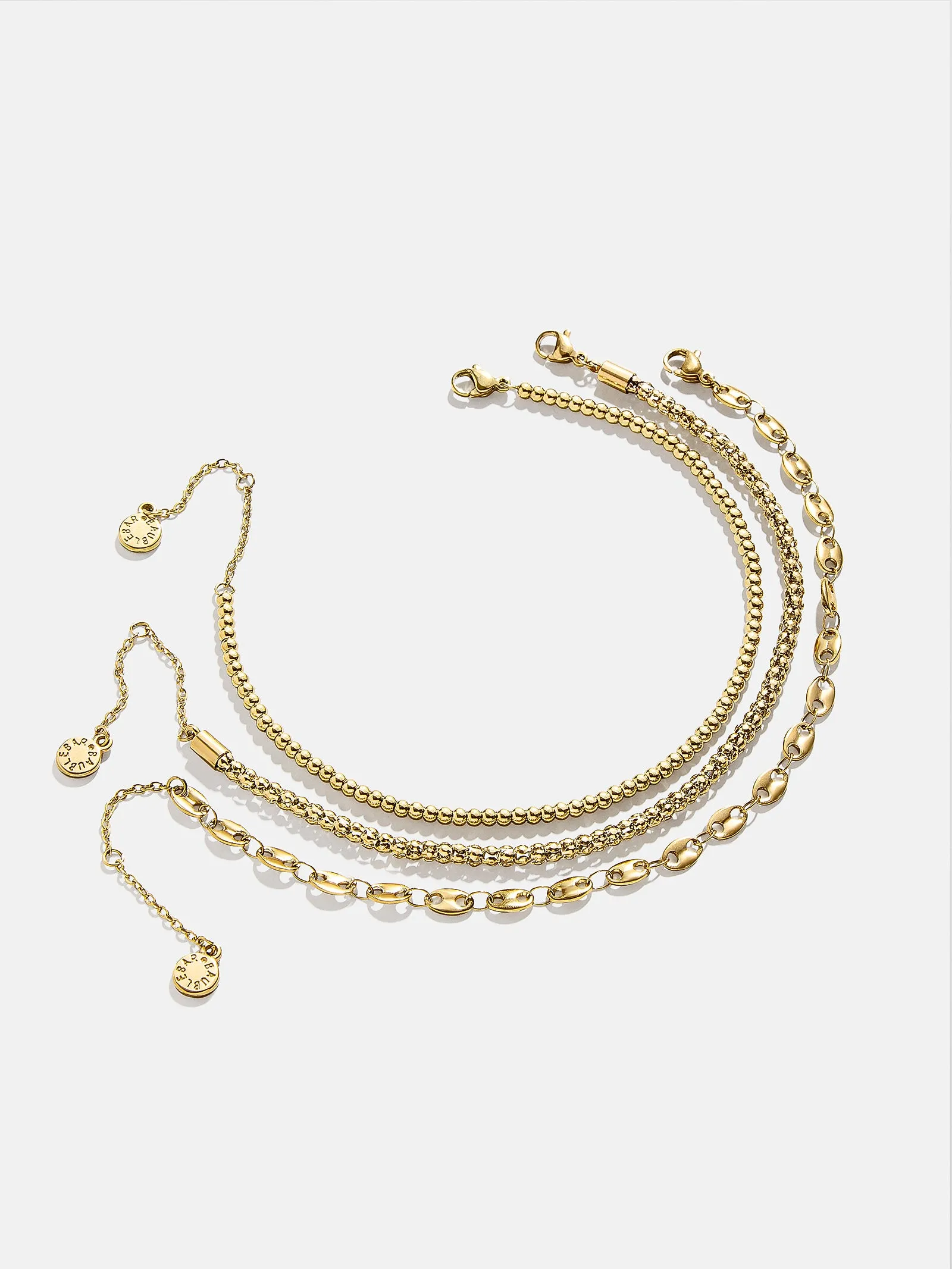 Baylin Anklet Set - Gold