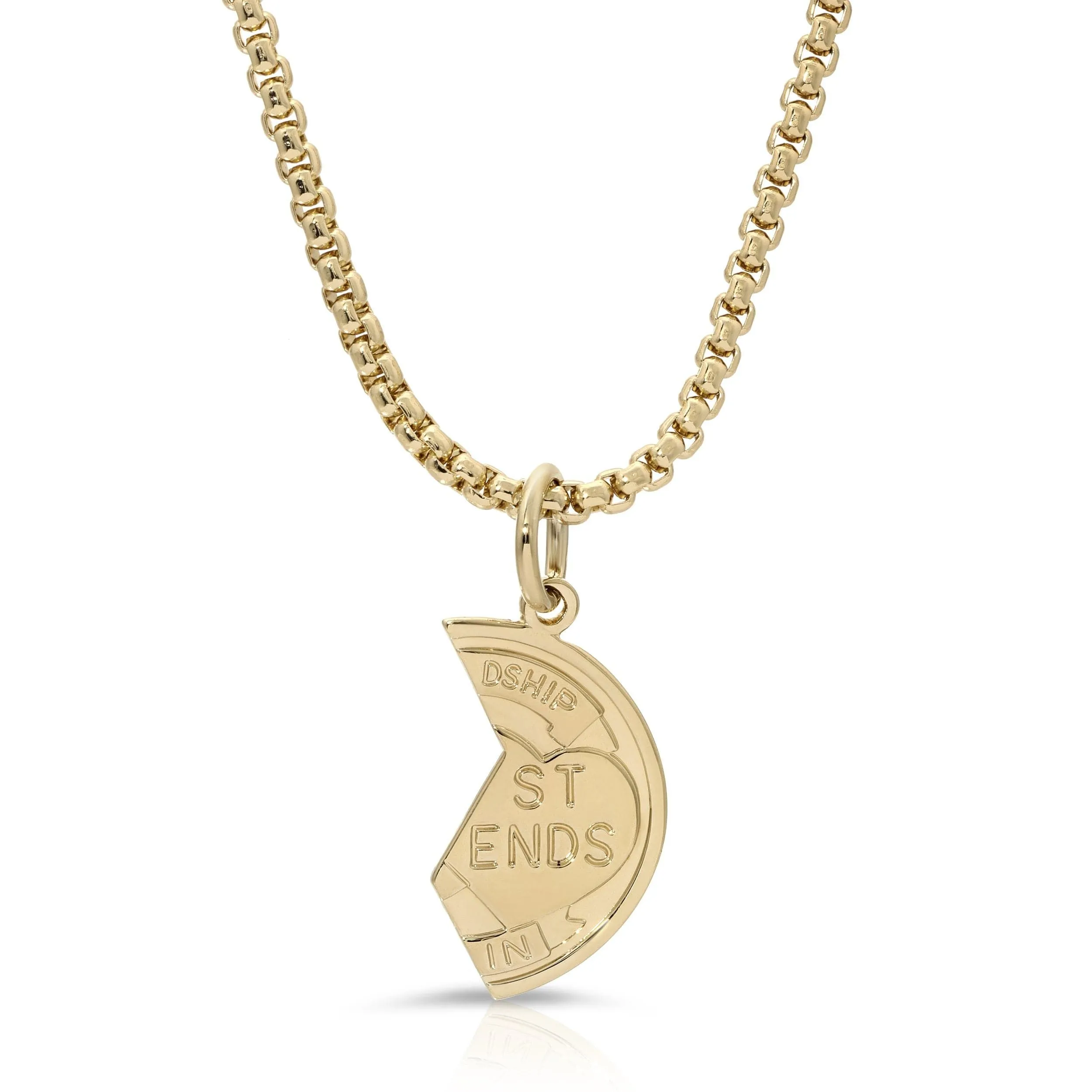 Best Friend Coin Necklaces