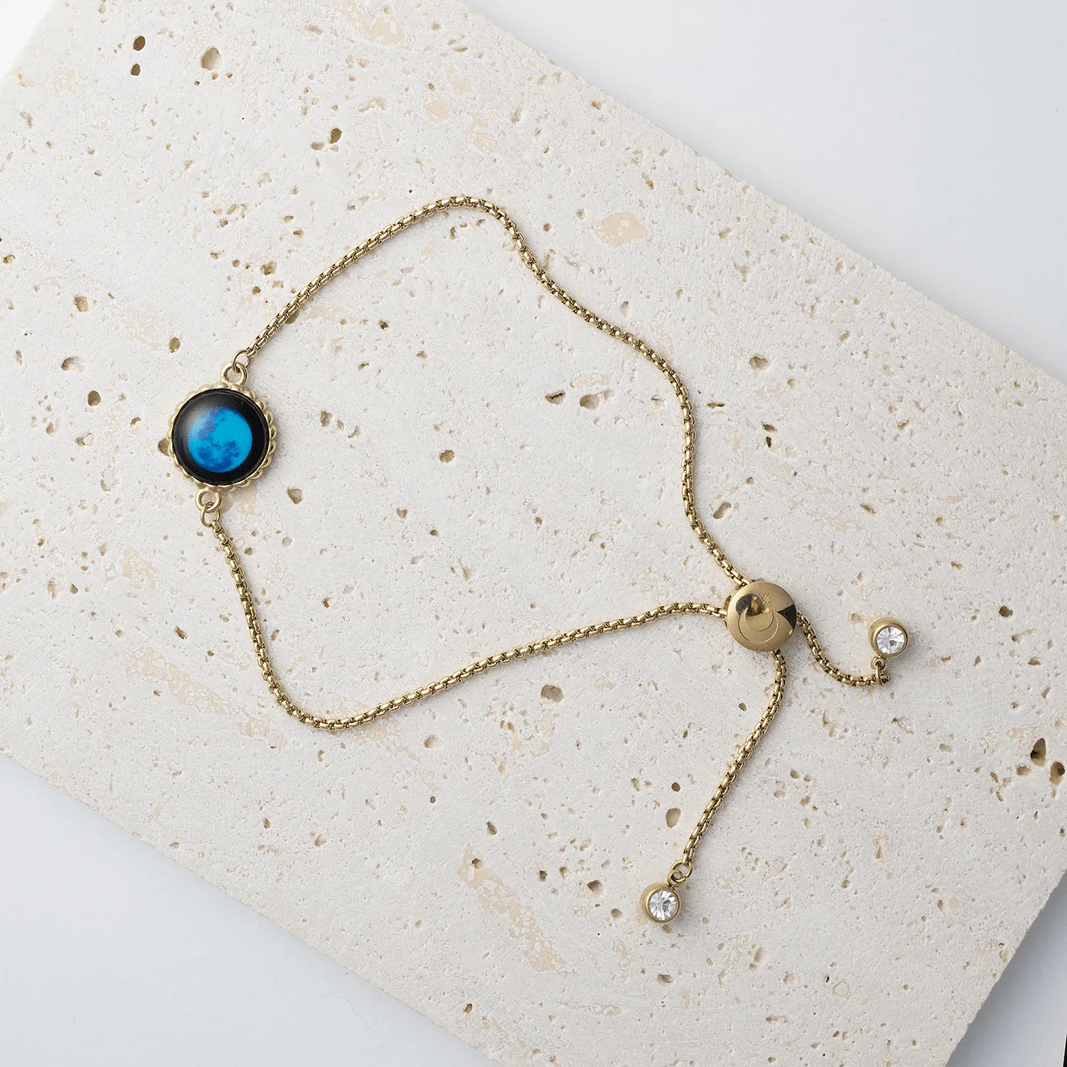 Blue Moon Carina Twist Bracelet in Gold