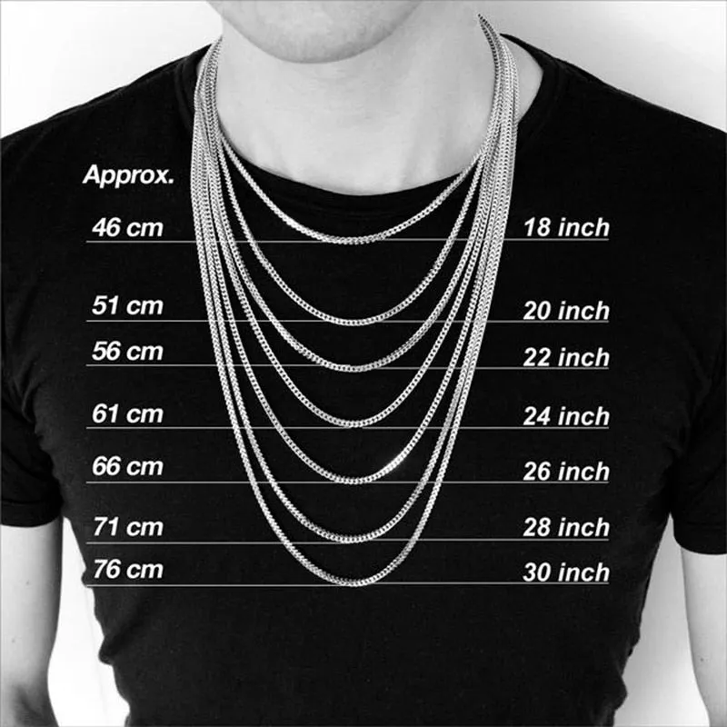 Chain Necklace for Men Women, Basic Punk Stainless Steel Curb Link Chain Chokers,Vintage Gold Tone Solid Metal Collar