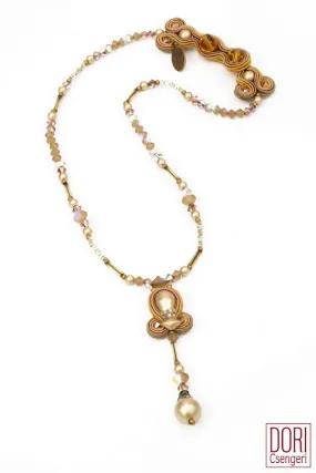 Champagne Delicate Necklace