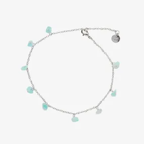 Dangling Gem Chain Anklet