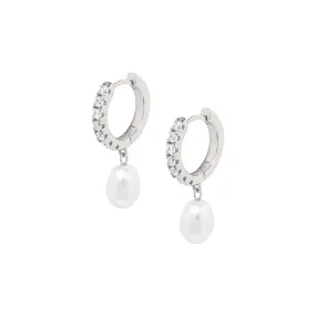 Dareth Pearl Hoops