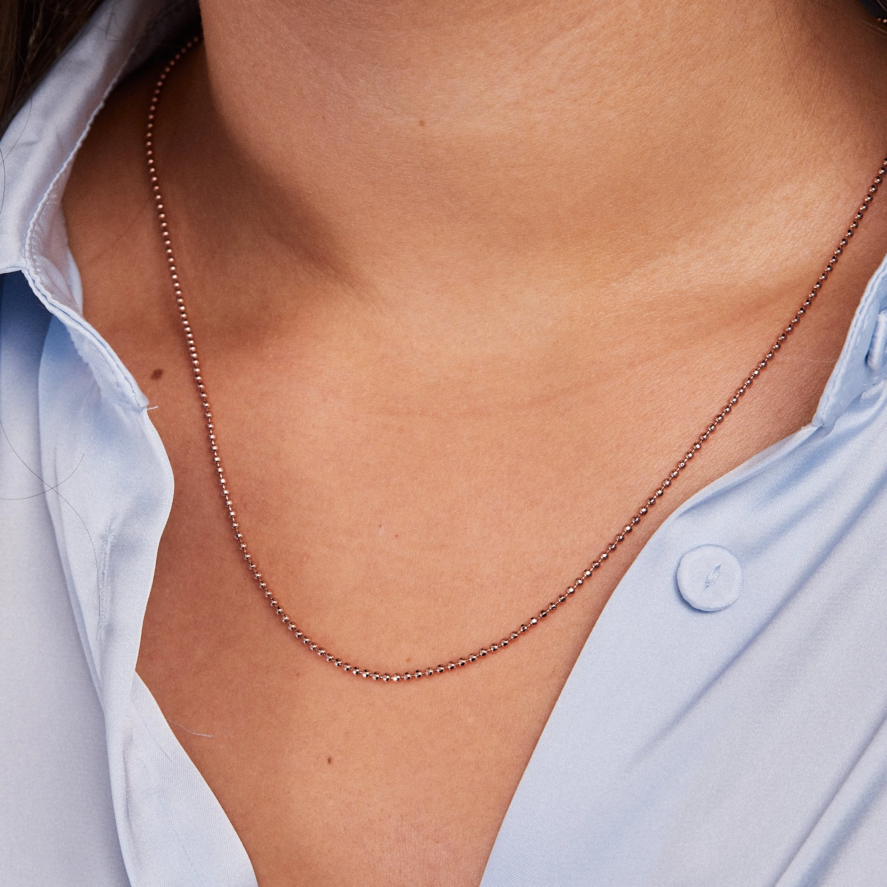 Delicate Ball Chain Necklace