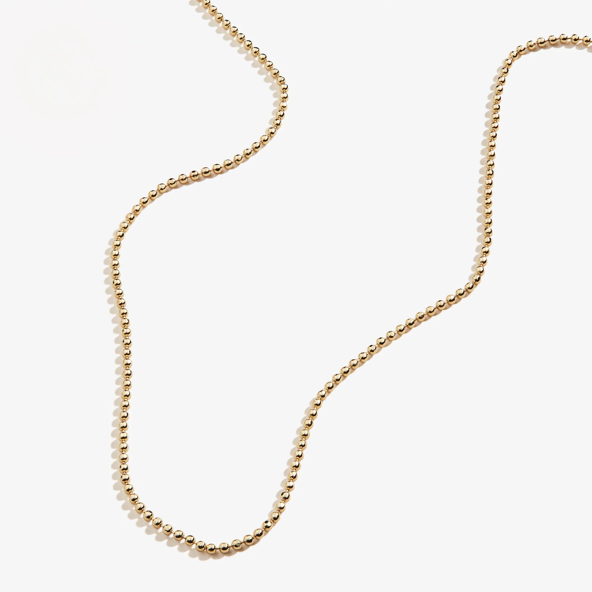 Delicate Ball Chain Necklace