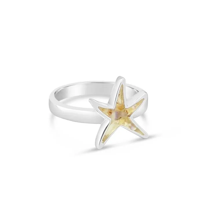 Delicate Starfish Ring