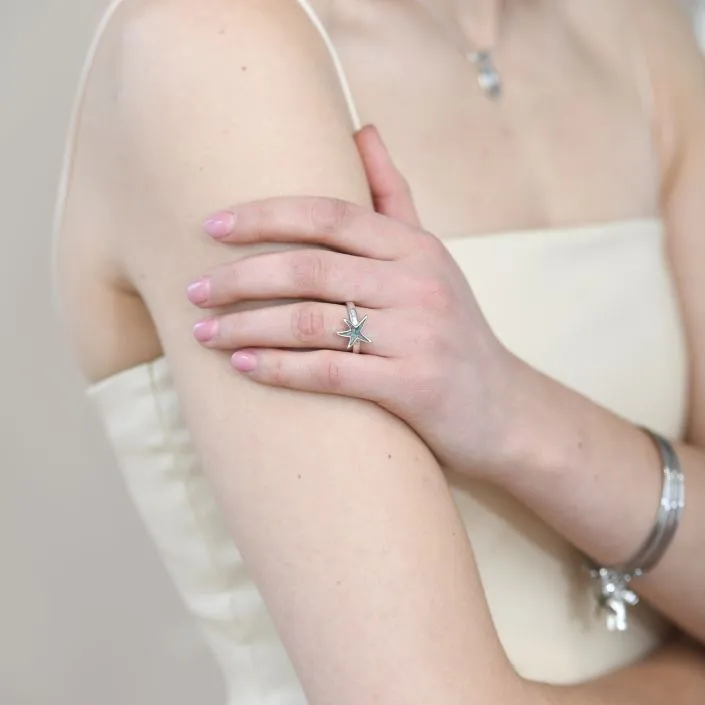 Delicate Starfish Ring