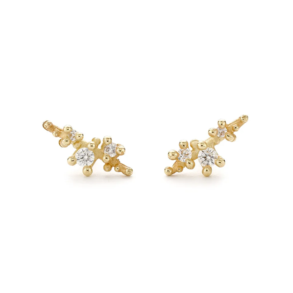 Diamond Encrusted Studs