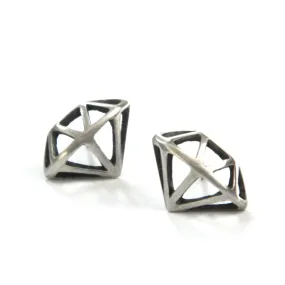 e. scott diamond studs