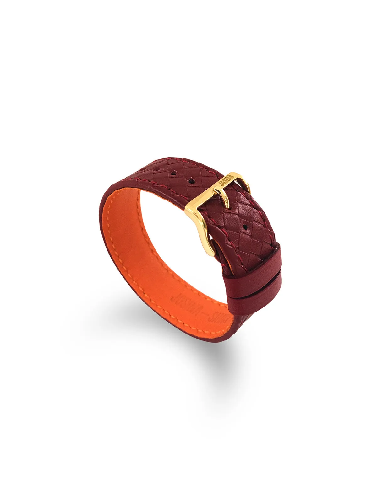 Embracelet Woven - with 18k solid gold buckle