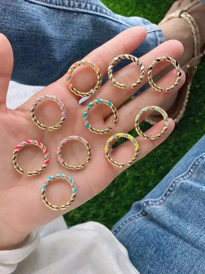 Enamel Rings