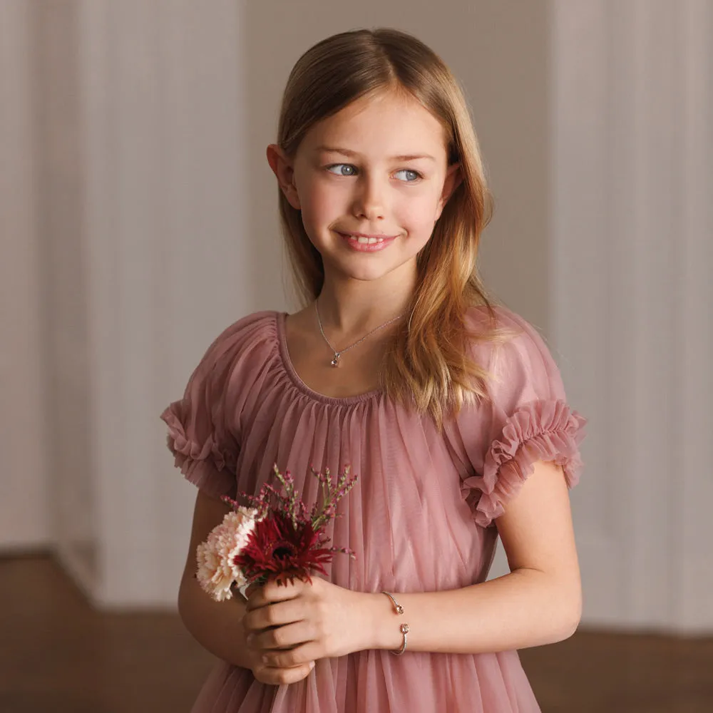 Flower Girl Bracelet / Vintage Rose (children size)