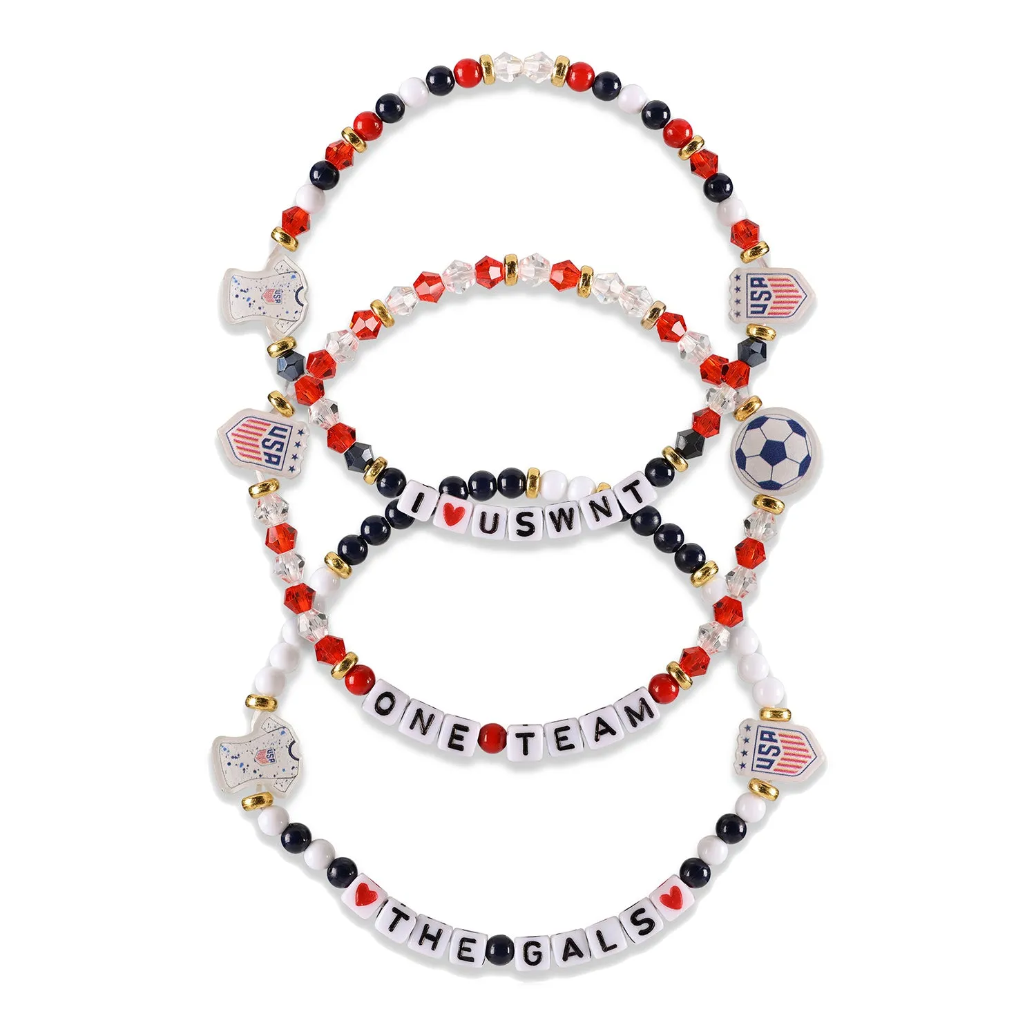 FOCO USWNT Friendship Bracelets