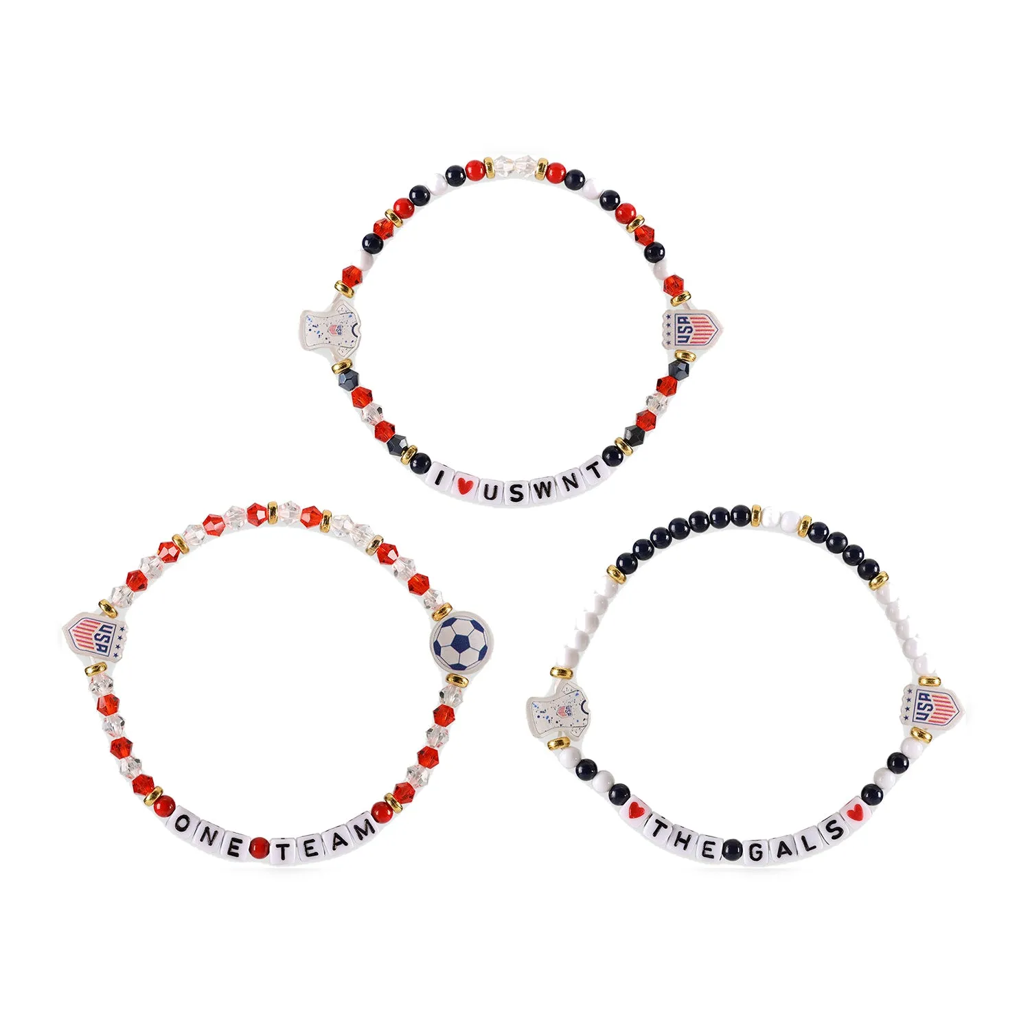 FOCO USWNT Friendship Bracelets