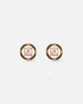 Galaxy / 5.5mm Pearl Studs