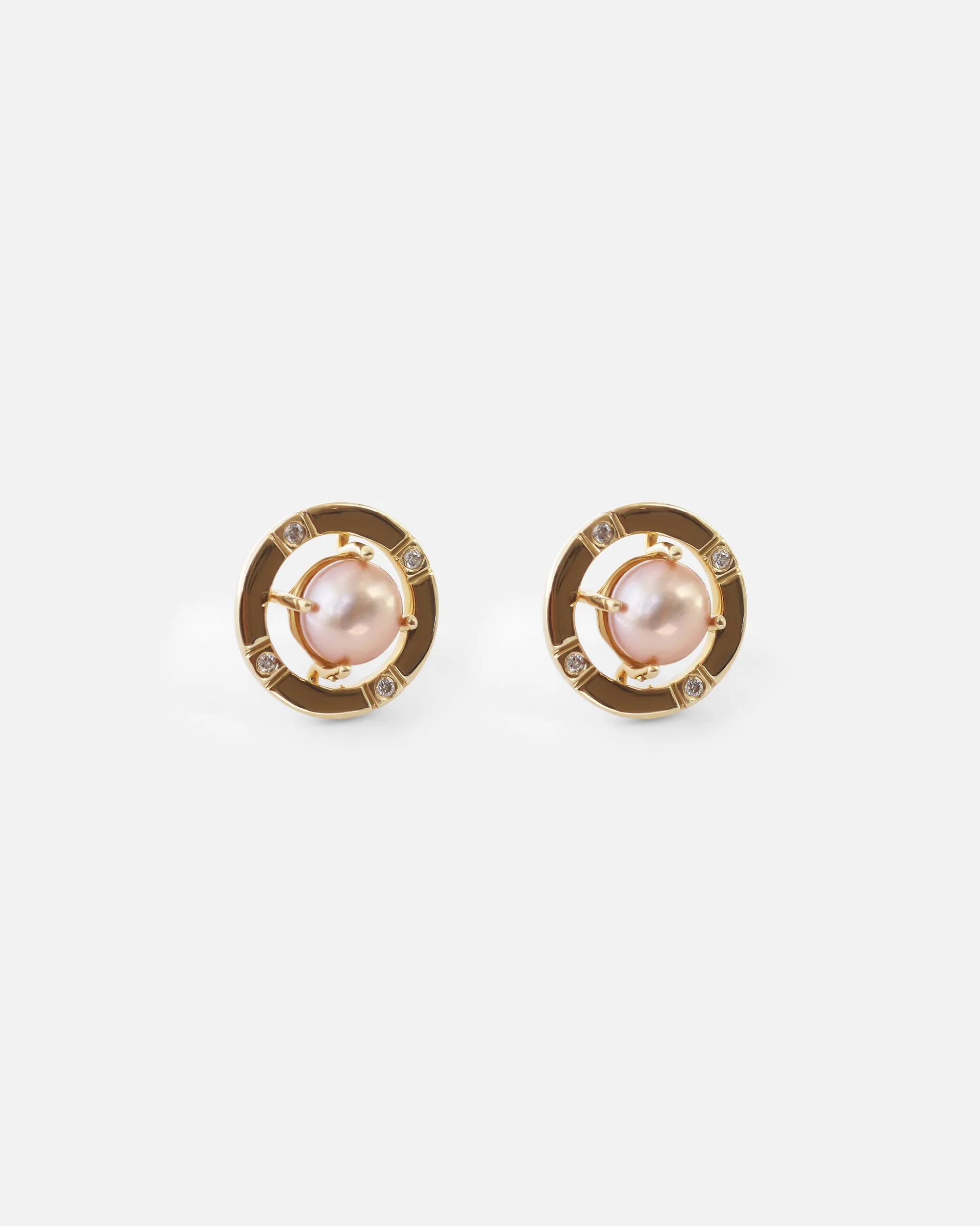 Galaxy / 5.5mm Pearl Studs