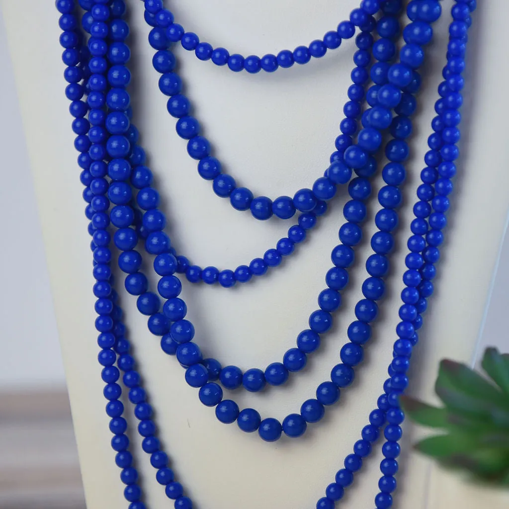 Glory Multi Strand Beaded Statement Necklaces