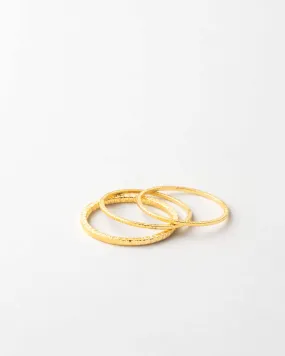 Golden Hour Stacking Rings