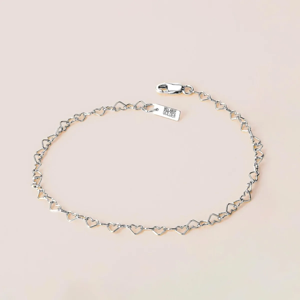 Heart Link Chain Anklet