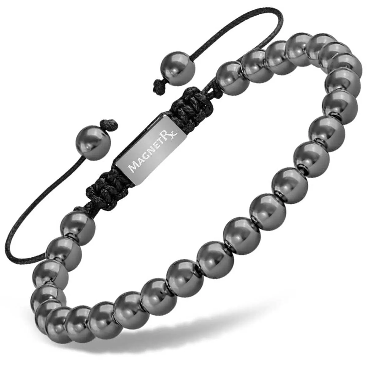 High Power Magnetic Hematite Bracelet Classic 6mm Bead