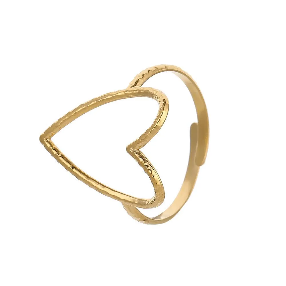 Just Lil Things Artificial Gold Rings JLTR0350