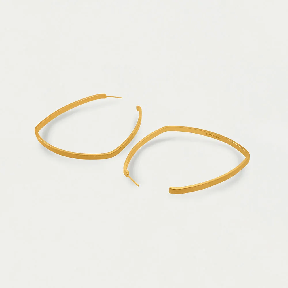 Large Square Hoops