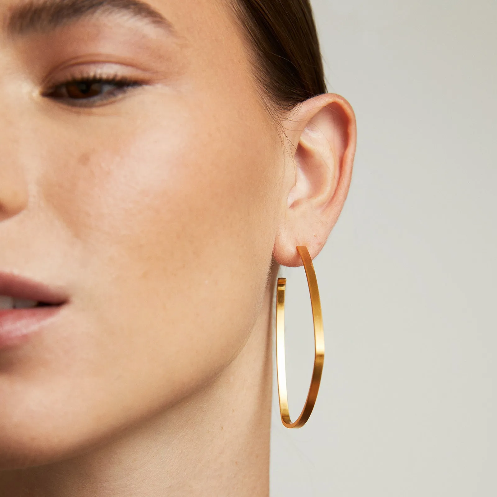 Large Square Hoops