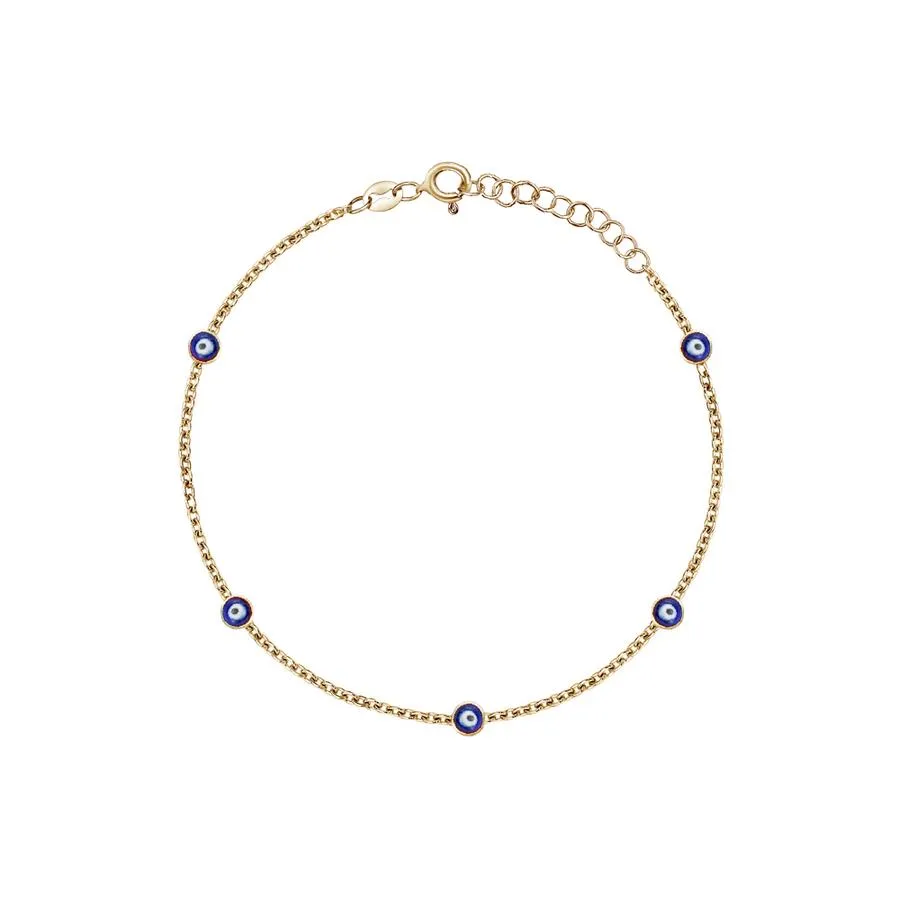 LIGHT EVIL EYE BRACELET