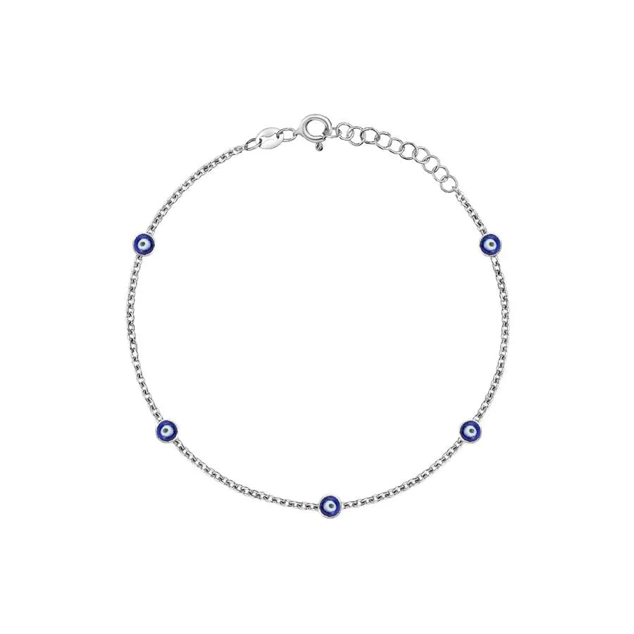 LIGHT EVIL EYE BRACELET