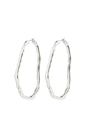 LIGHT RECYCLED LARGE HOOPS