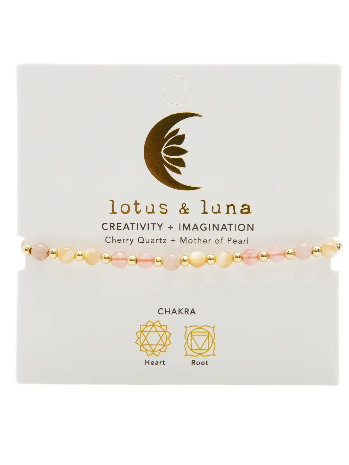 Lotus & Luna Creativity & Imagination 4mm Healing Bracelet