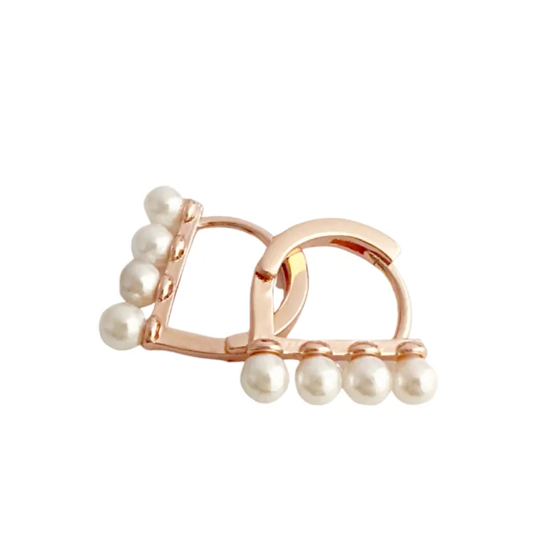 Maeve Pearl Hoops