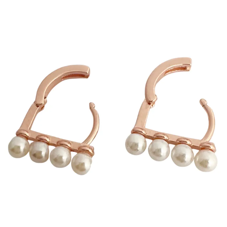 Maeve Pearl Hoops