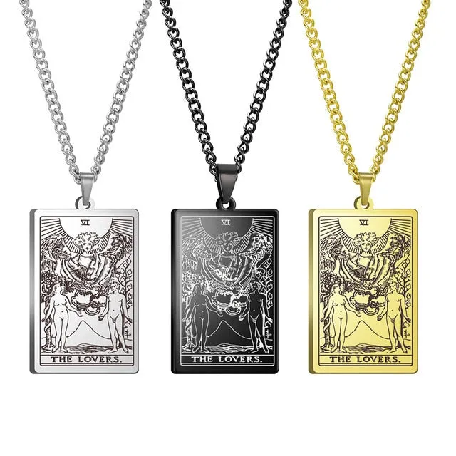 Major Arcana Tarot Card Necklaces