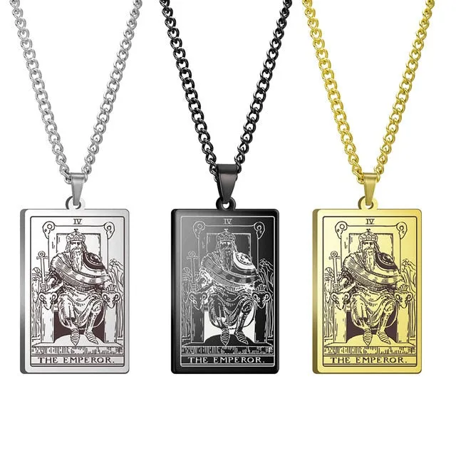 Major Arcana Tarot Card Necklaces