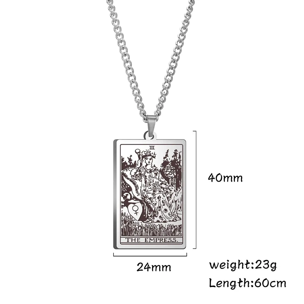 Major Arcana Tarot Card Necklaces