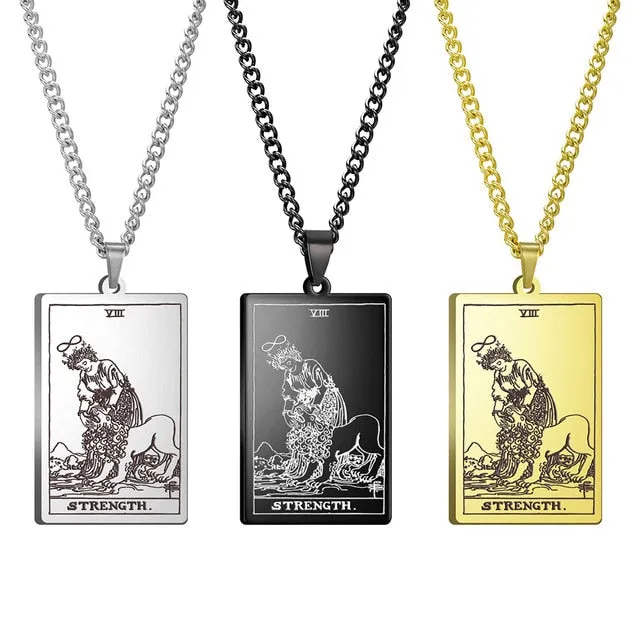 Major Arcana Tarot Card Necklaces