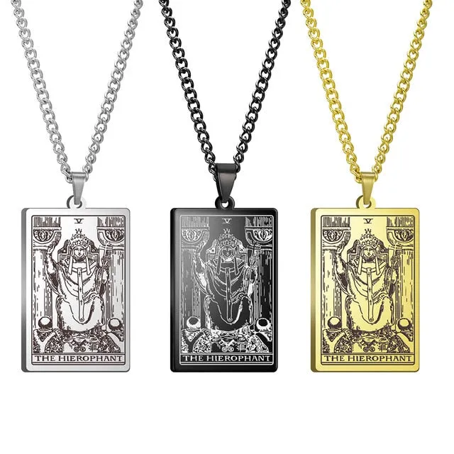 Major Arcana Tarot Card Necklaces