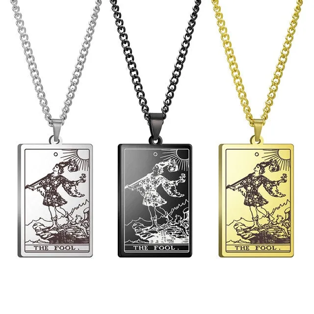 Major Arcana Tarot Card Necklaces